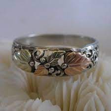 Vintage Jewelry Black Hills Gold Ring Black Hills Gold Jewelry Black Hills Gold Rings Black Gold Jewelry