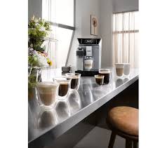 Buy delonghi coffee machines with a huge variety of coffee machines & much more! Delonghi Prima Donna Class Ecam550 75 Ms Smart Bean To Cup Coffee Machine Silver Fast Delivery Currysie