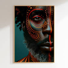 African Tribal Wall Art, Digital Download, Wall Art, PRINTABLE Digital  Download, Black Art