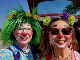 Fun times out at the Winnipeg Beach parade today for Boardwalk Days! Plinka  and Bubble Gum were clowning around while Princesses Lisa, Caroline and  Sharon waved to the crowds. Lots of smiles