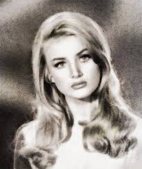 Barbara Bouchet, Vintage Actress Poster