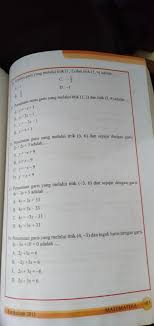 Lengkap ️ kunci jawaban matematika kelas 8 halaman 66 67 68 69 70 semester 1 uji kompetensi 2 bab 2 ️ buku siswa kurikulum 2013 revisi Matematika Kelas 8 Uji Kompetensi Semester 1 Brainly Co Id