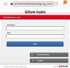 The guide below will assist personal account. Phishing Mail Der Bank Austria Installation Der Sicherheits App