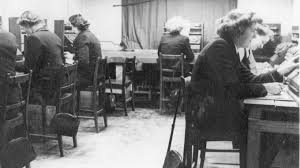 high jinks at bletchley park itv news bletchley park bletchley enigma machine