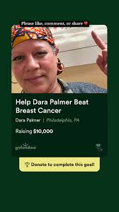 Ayuda a Dara Palmer a superar el cáncer de mama