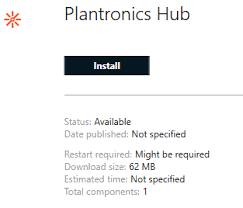Plantronics Hub For Windows Customer Assistance