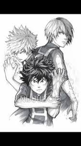 Todoroki and kaminari hair color swap by naru_224s. Todoroki Izuku And Bakugou X Reader