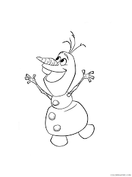 Well related to the coloring activity of olaf you are allowed to print that page. Frozen Olaf Coloring Pages Tv Film Olaf 1 Printable 2020 03223 Coloring4free Coloring4free Com