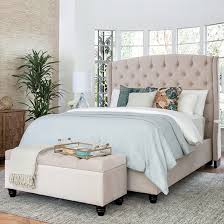 Shop upholstered beds from ashley furniture homestore. How To Style Your Bedroom With A Tufted Bed Living Spaces