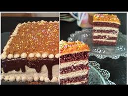 Gateau A La Creme Mascarpone Speculoos Genoise Au Cacao Et Ganache Au Chocolat Noir Youtube