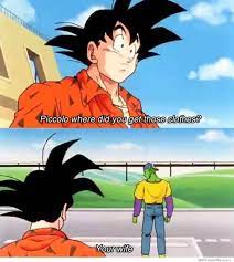 Check spelling or type a new query. Piccolos Clothes Dragon Ball Know Your Meme