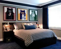 Look at the cool teenage bedroom ideas and see that the designs feature large bookshelves where the teenager can store small items and of course. 16 Popular Tween Boys Bedrooms To Inspire You Gorgeous Grey And Navy Blue Sports Tween Boys Bedroom De Teenage Room Decor Boy Bedroom Design Tween Boy Bedroom