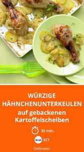 Wurzige Hahnchenunterkeulen Rezept Hahnchenunterkeulen Lebensmittel Essen Fleisch Gerichte