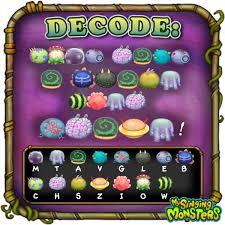 In this video, i am showing you guys how to breed a ghazt in my singing monsters. My Singing Monsters Ghazt Has Left A Weekend Puzzle For Everyone To Celebrate The Breeding Bonanza Can You Decode The Secret Message Facebook