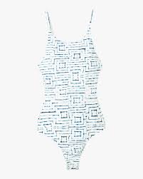 Tie Dye Tile One Piece Swimsuit