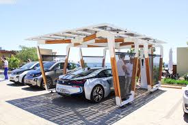 Bmw Designworks Solar Carport And Bmw I Wallbox Pro Solar Solar Energy Diy Best Solar Panels