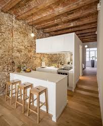 Mini Loft A Barcellona Arredo Interni Cucina Casa Rustica Appartamenti Moderni
