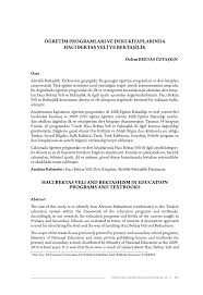 Adalet her işte, hakk'ı bilmektir. Pdf Haci Bektas Veli And Bektashism In Education Progrms And Textbooks