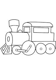Color the toy train to make it more attractive to kids. Coloring Pages Toy Train Coloring Page