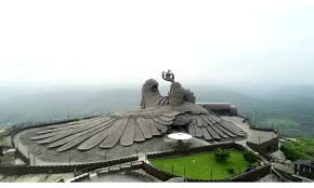Visit Jatayu The World S Biggest Bird Sculpture In India Travel Earth Total cost is 100 cr.this sculpture finish in 10 years.