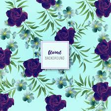 Maybe you would like to learn more about one of these? Blue And Purple Floral Pattern Design 666003 Vector Art At Vecteezy