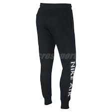 Details About Nike Air Pants Fleece Trousers Joggers Running Training Workout Black 928638 010
