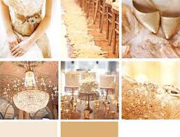 So, what goes with gold? Wedding Color Palette Gold The Inspired Bride