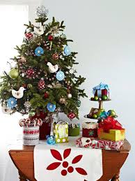 Pretty Holiday Decorating Ideas For Even The Smallest Spaces Small Christmas Trees Small Christmas Trees Decorated Mini Christmas Tree