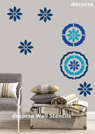 Wall lights shaped like flowers, petals, or other natural elements are very popular to evoke the essence of an indoor garden. Flower Decorative Stencils Decorative Painting Patterns Fds 01 Manufacturer From Bengaluru