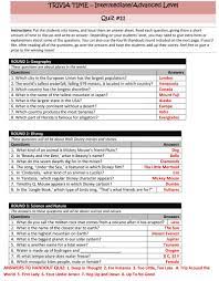 Are you an esl/ell student and trying to improve your act score? Trivia Game For Advanced Esl Students 2