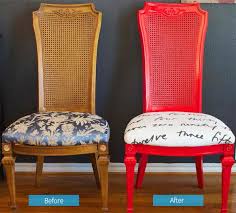 Instead of buying new kitchen furniture, you can refresh the look with a diy paint project. 20 Brilliant Before And After Wooden Chair Makeovers Home Design Lover