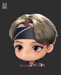 Get the best price for tiny tan bts v among 124 products, shop, compare, and save more with biggo! Taehyung Tinytan Kartun Animasi Kartu Lucu
