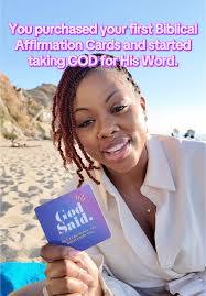 Renueva tu mente con tarjetas de afirmación bíblica