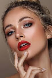 Wedding Makeup 2021 Trends Wedding Forward Red Lips Makeup Look Red Dress Makeup Red Lip Makeup