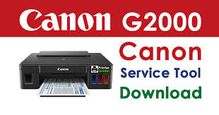 Canon Pixma G2000 Resetter Service Tool Download Printer Guider