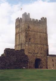 Richmond castle is a massive fortress built on a rocky promontory, towering over the bubbling river swale far below. Richmond Castle Keep Illustrating First Floor Entrance To The Right Download Scientific Diagram