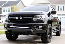 15 Up Chevy Colorado Gmc Canyon Lower Bumper Led Light Bar Kit Ijdmtoy Com