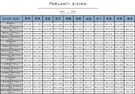 Parlanti Passion Sizing Guide Official Parlanti Shop