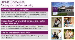 Upmc Somerset Provided 2 5 Million In Community Benefits Last Year Part Of Upmc S 1 7 Billion Total Somerset Hospital