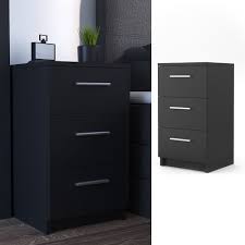 Boxspringbett 24, ihr onlineshop für hochwertige boxspringbetten in diversen größen & farben mit bettkasten ohne kopfteil kostenlose lieferung. Vicco Nachtschrank Kommode Boxspringbett Nachttisch Nachtkommode Kommode Schrank 2er Set 3 Schubladen 66cm Hoch Schwarz Paar Schlafzimmer Nachttische