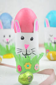 Pin Auf Klopapierrollen Basteln Ostern