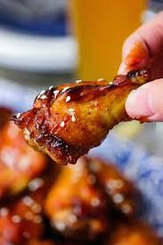 Molasses or bbq sauce (optional) 1 tsp. Teriyaki Chicken Wings How To Feed A Loon