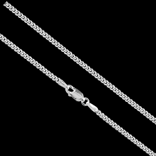 Show off your personal style with a pure gold or sterling silver chain necklace from bevilles. Solid Sterling Silver Strong Curb Chain For Heavier Pendants