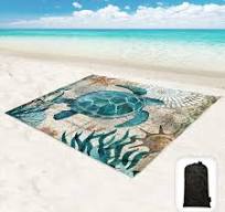 Amazon.com: Hiwoss Beach Blanket Waterproof Sandproof ...