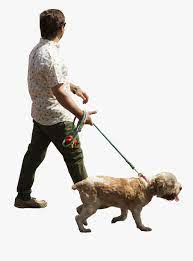 Another Hobby Is Walking My Dog Man And Dog People Walking Png Dog Walking