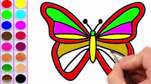 See more ideas about butterfly drawing, butterfly, butterfly art. Colorful Butterfly Drawing And Coloring Drawing For Kids Butterfly Drawing Colorful Butterfly Drawing Flower Drawing