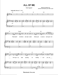 Für gitarre, klavier und stimme. All Of Me Sheet Music John Legend Sheetmusic Free Com