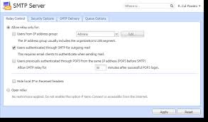 A disadvantage of smtp, however, is that its basic configuration does not require any user. Configuring The Smtp Server