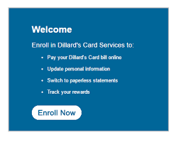 Be wary of the financing deals, however, as it's typical for these deals to use deferred financing, which means you'll need to pay off your entire purchase amount before the. Www Dillards Com Payonline Dillard S Credit Card Payment Options