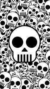 Mini Skulls Wallpaper Skull Wallpaper Hd Skull Wallpapers Iphone Wallpaper Pattern